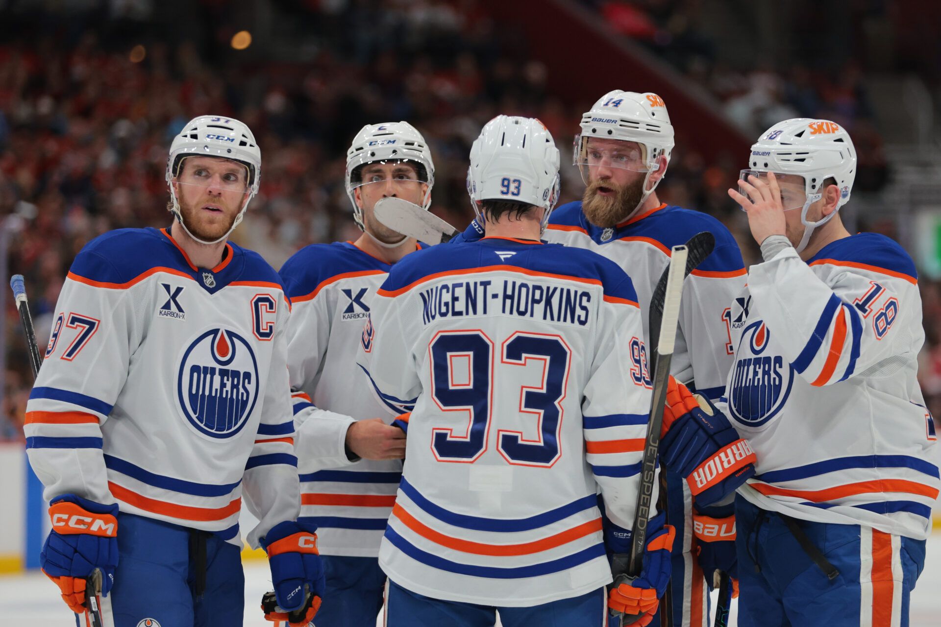 Oilers coach Kris Knoblauch shared an update on Mattias Ekholm’s injury status ahead of their playoff series against the Vegas Golden Knights.