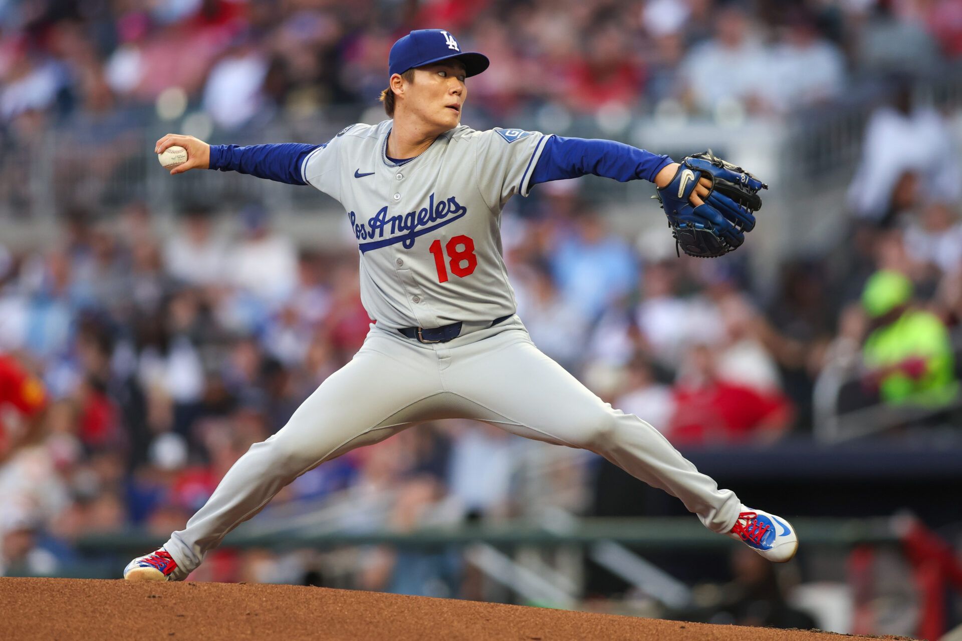 Dodgers ace Yoshinobu Yamamoto silences Braves