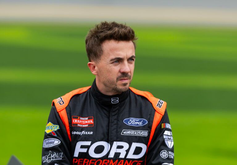 Feb 14, 2025; Daytona Beach, Florida, USA; NASCAR Truck Series driver Frankie Muniz (33) during qualifying for the Fresh from Florida 250 at Daytona International Speedway. Mandatory Credit: Mark J. Rebilas-Imagn Images