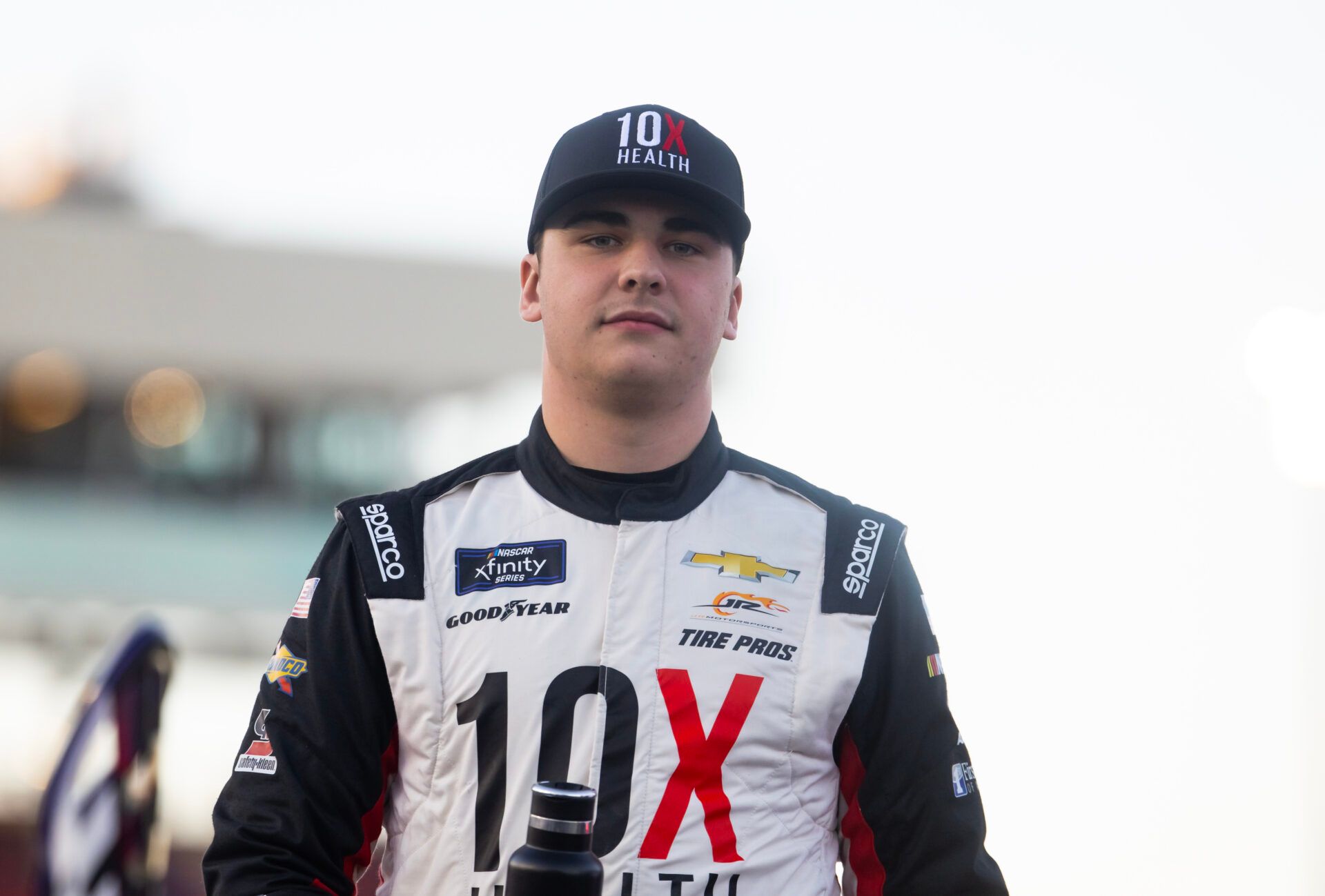 Nov 9, 2024; Avondale, Arizona, USA; NASCAR Xfinity Series driver Sam Mayer (1) during the Championship race at Phoenix Raceway. Mandatory Credit: Mark J. Rebilas-Imagn Images