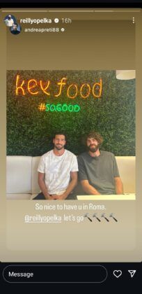 Venus Williams’ Boyfriend Andrea Preti Sends Message to Reilly Opelka