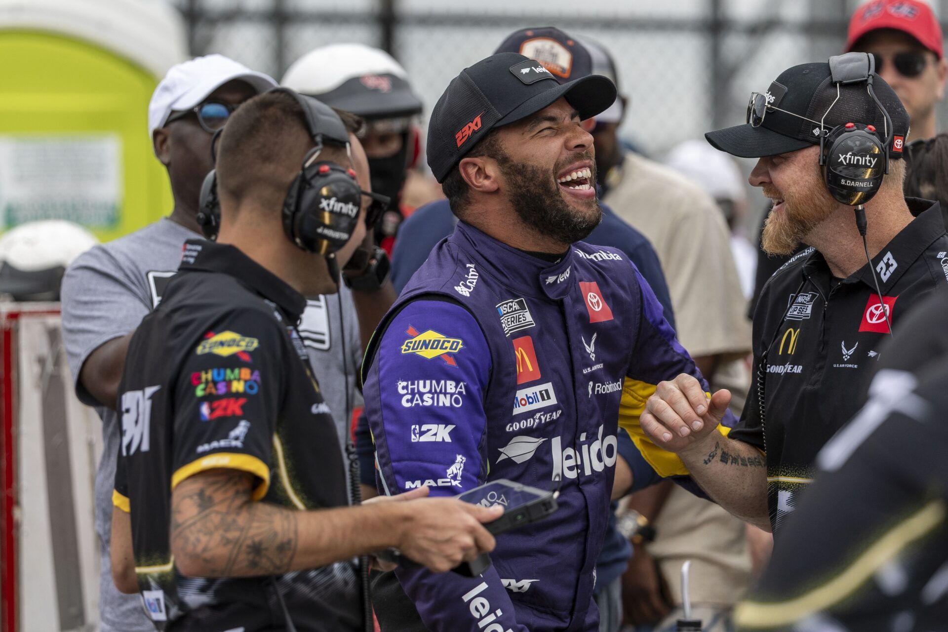 'It’s Chaos' - Bubba Wallace Unpacks Harrowing Lap 172 Spin at Texas Motor Speedway