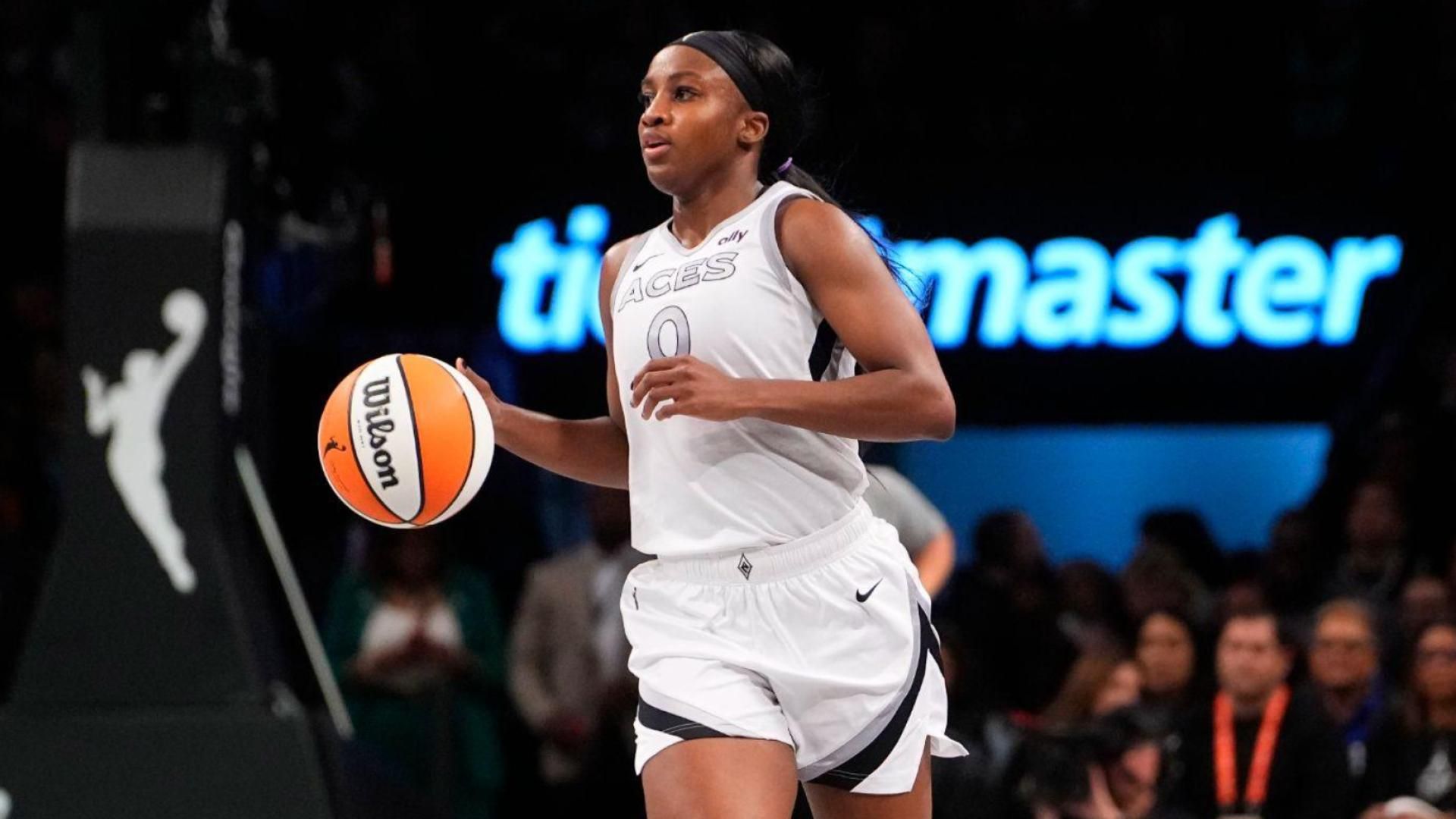 Jackie Young is excelling in the WNBA, backing up her game with strong stats and building her brand with deals with Puma and more.