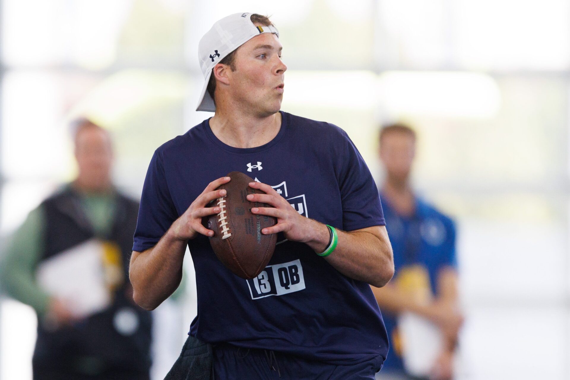 Notre Dame’s Head Coach Marcus Freeman Breaks Down Why His Former QB Riley Leonard Stands Out to Colts