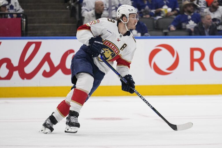 ‘Just Brutal’ – NHL Fans React to Fresh Footage of Matthew Tkachuk’s Slew Foot Maneuver on Mitch Marner