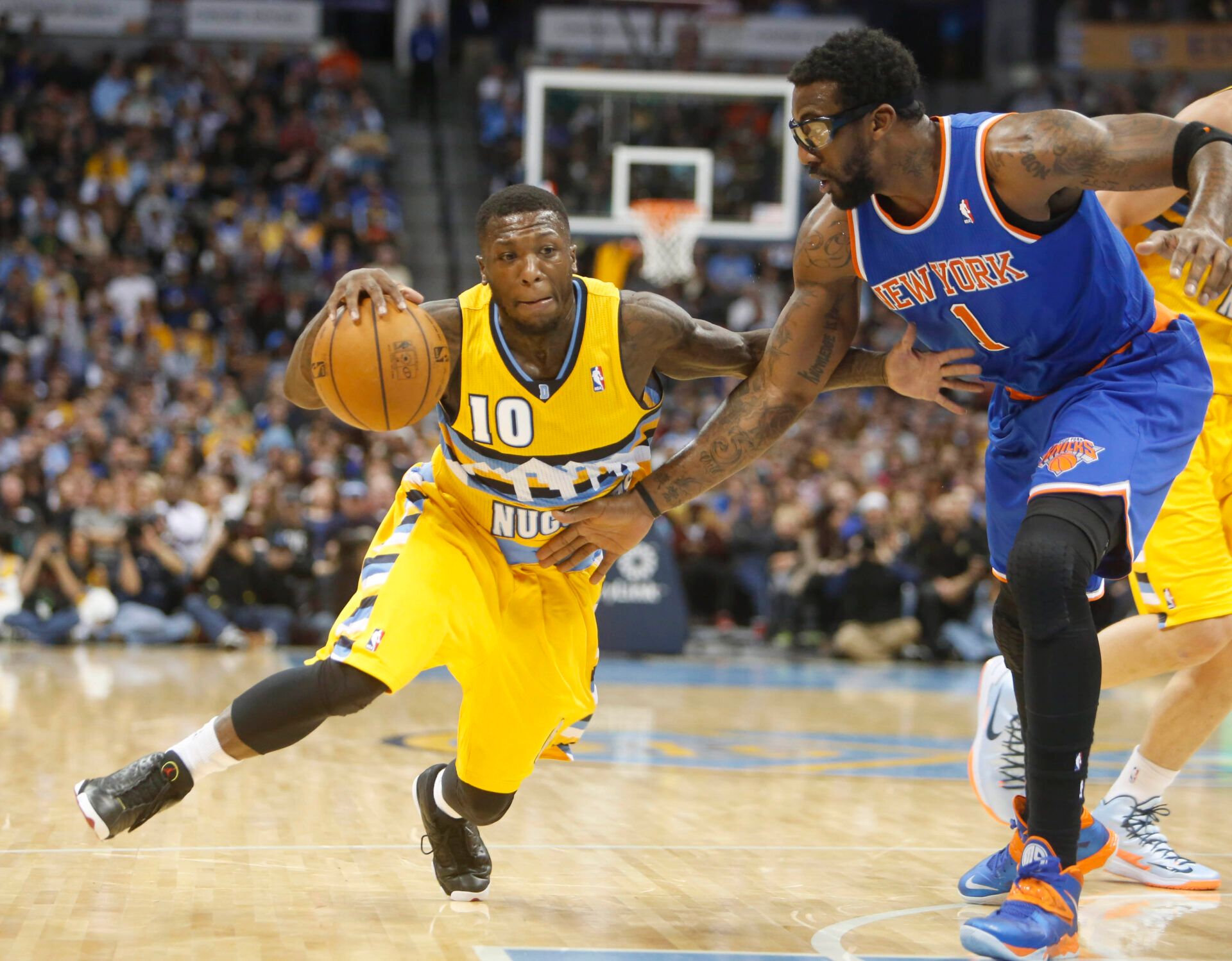 Nate Robinson get emotional with kidney donor