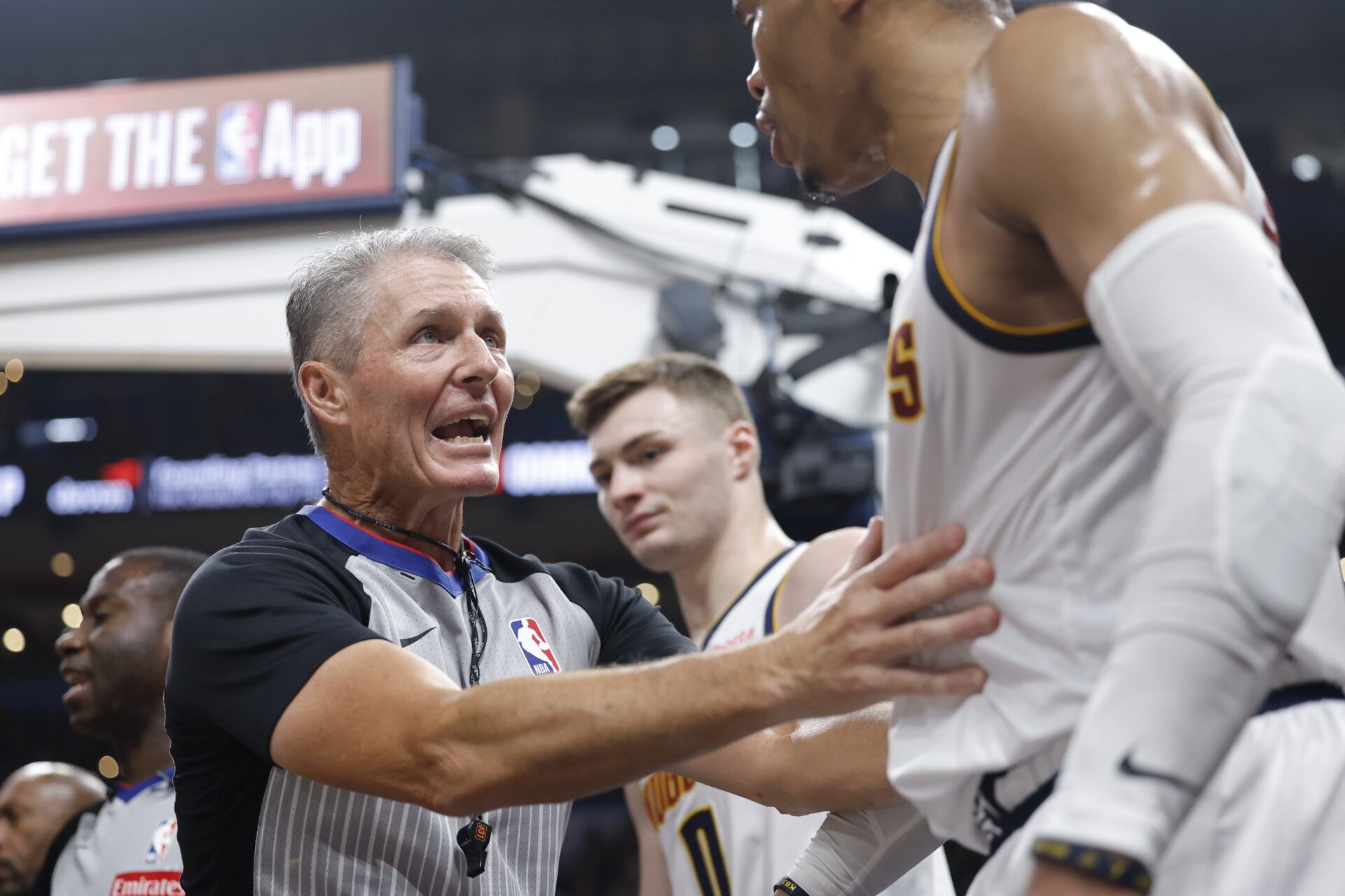 WATCH: Russell Westbrook Loses His Cool After NBA Referee’s Technical Call in Nuggets’ Loss to OKC Thunder