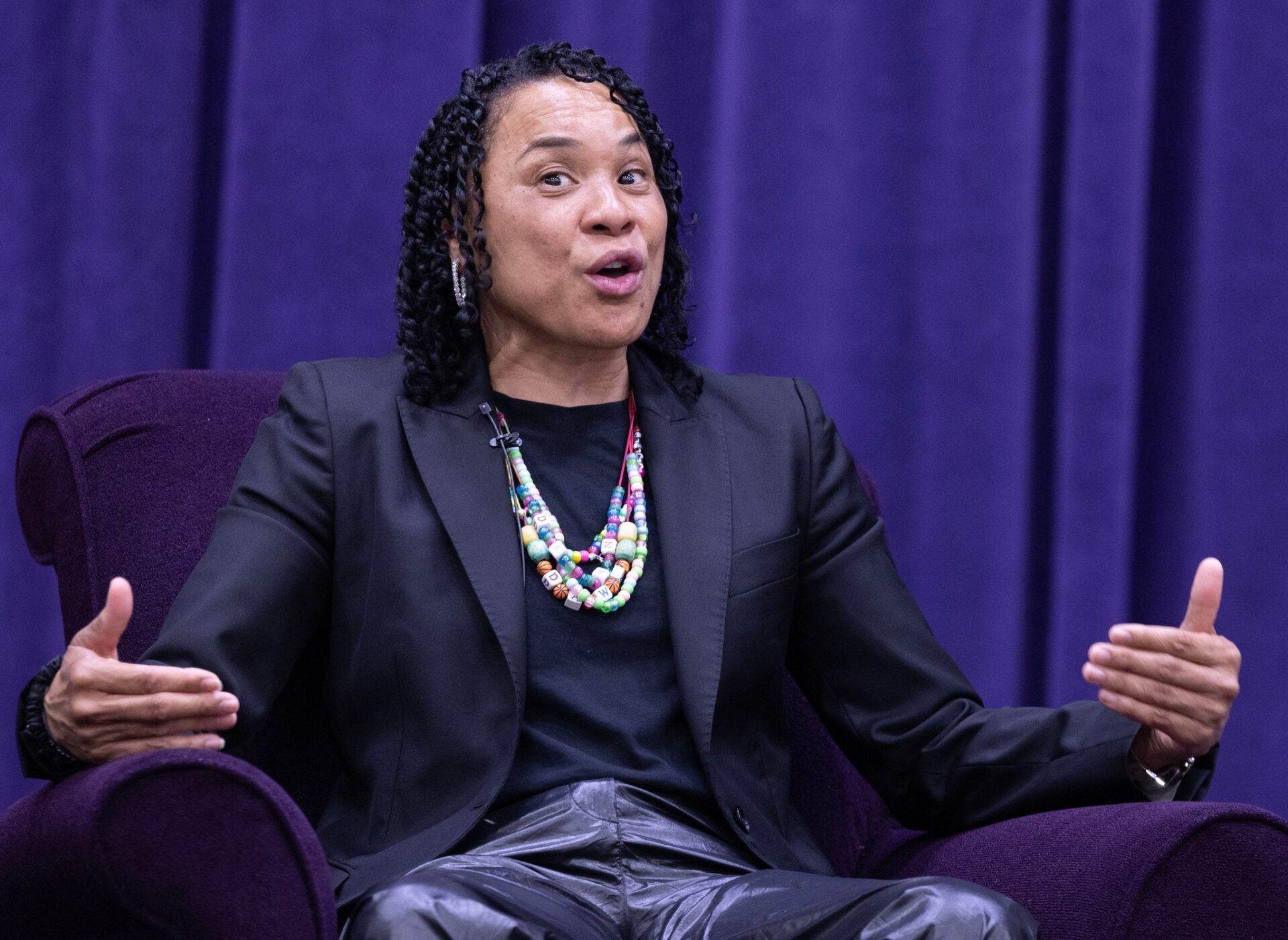 A’ja Wilson Gets Emotional As Dawn Staley and Becky Hammon Rock ‘Nike A’One’ Shoes at Aces Game