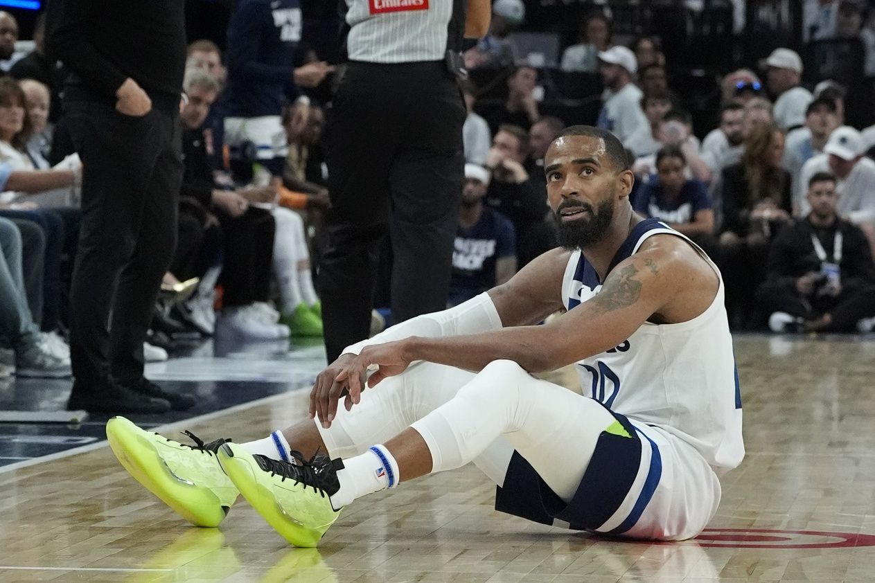 WATCH: Wolves' Mike Conley Goes Viral for Trash-Talking Warriors in Blowout Game 2 Win