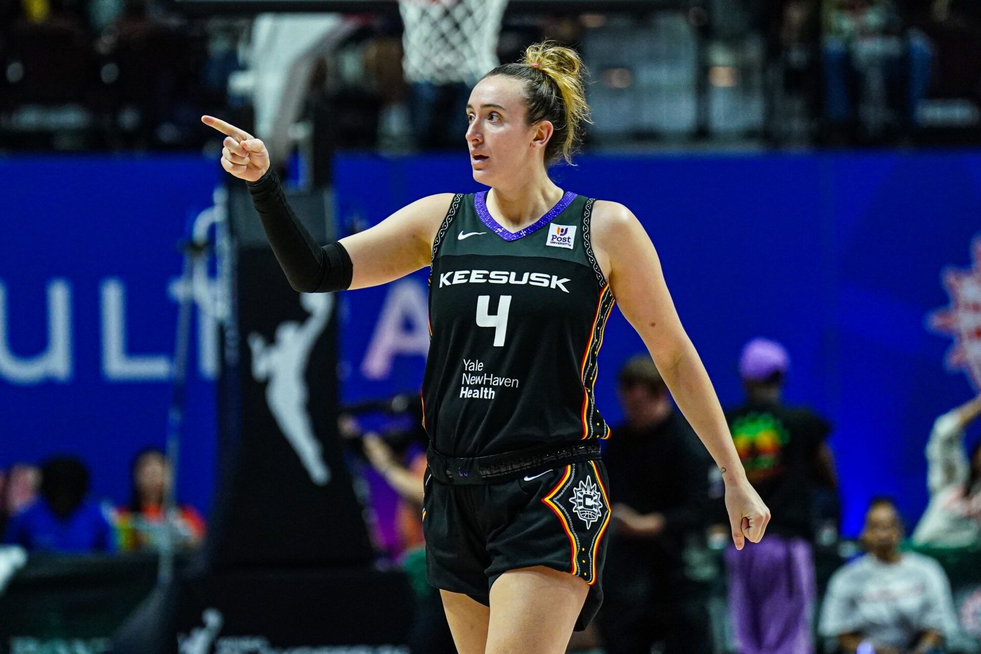 Marina Mabrey says her TikTok was hacked and held for ransom, but the WNBA guard may now have control again ahead of the Sun’s preseason finale.