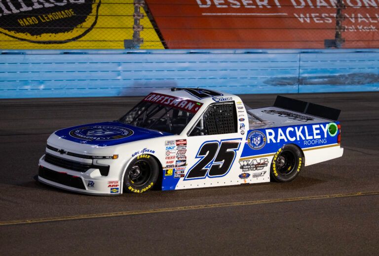 NASCAR Truck Series driver Dawson Sutton (25) during the NASCAR Truck Series championship race at Phoenix Raceway.