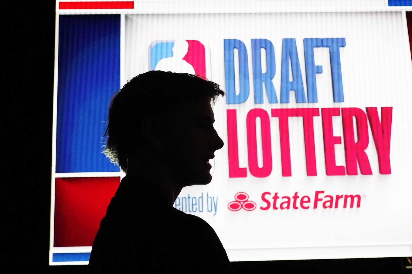 KansasÕ Johnny Furphy NBA  at the Draft Lottery at McCormick Place West.