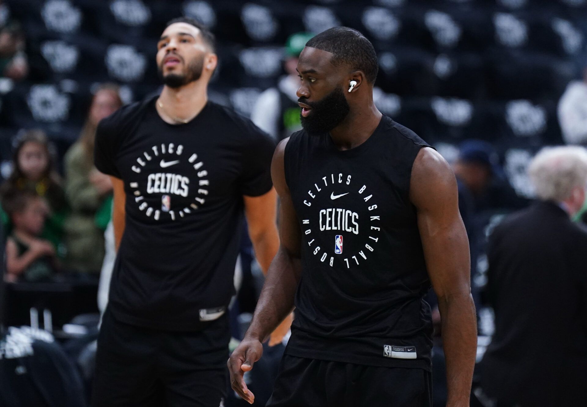 Jaylen Brown Issues Strong Message to Celtics Locker Room After Jayson Tatum's Injury in Game 4 vs. Knicks | PFSN