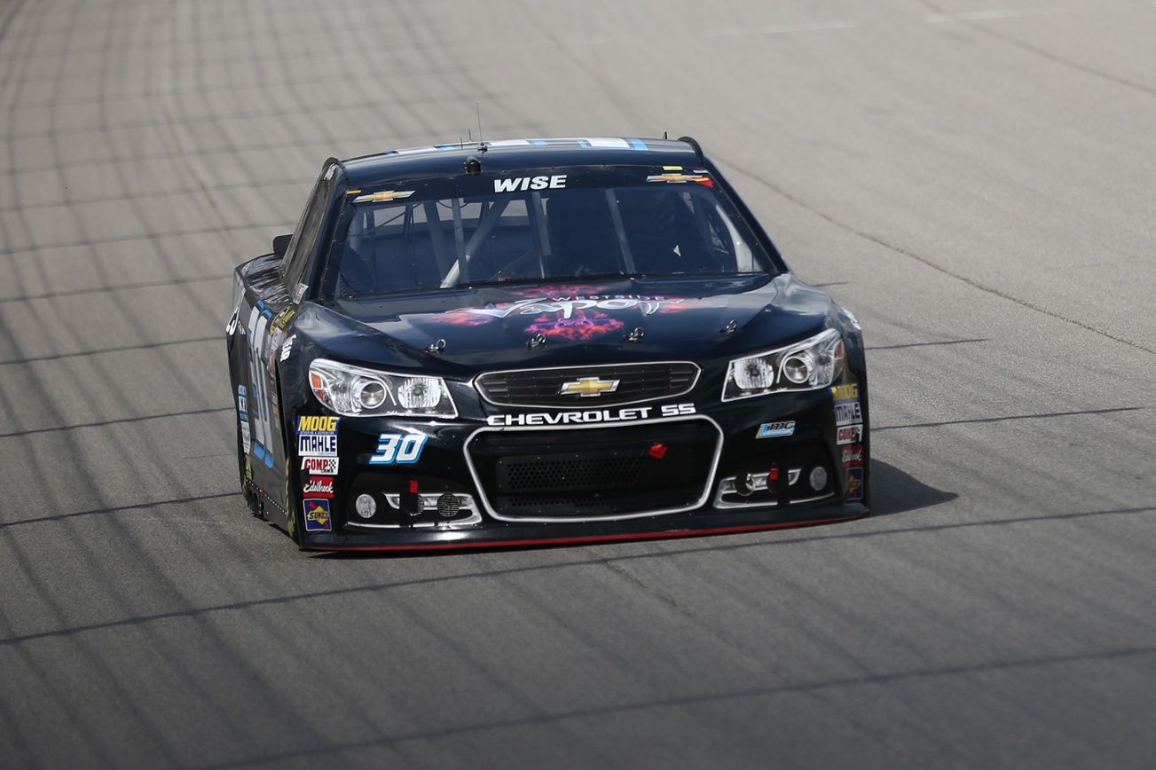 Sprint Cup Series driver Josh Wise (30) during the Pure Michigan 400 at the Michigan International Speedway.