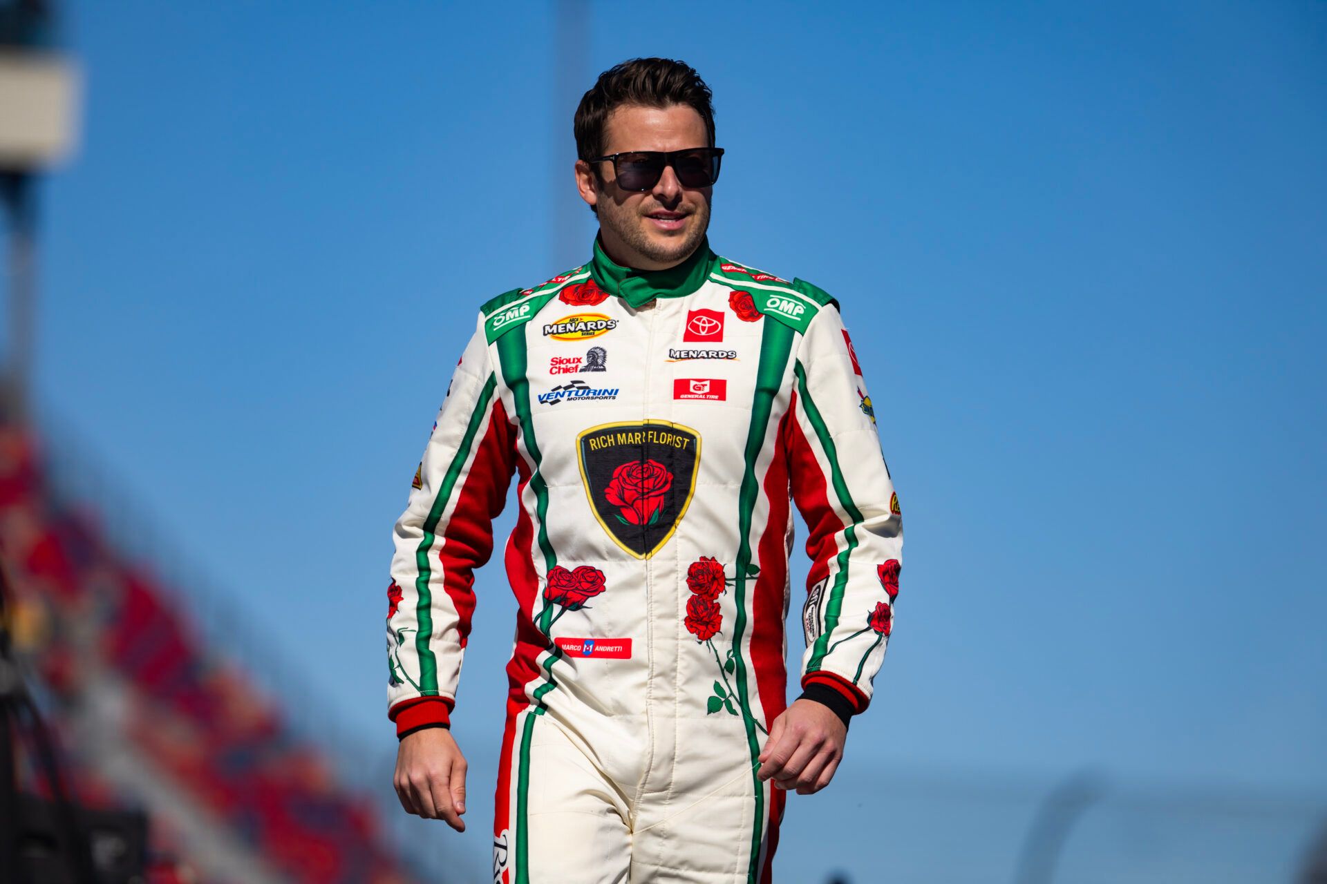 NASCAR ARCA West Series driver Marco Andretti (25) during the Desert Diamond Casino West Valley 100 at Phoenix Raceway.