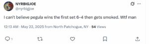 Fans react to Jessica Pegula's Strasbourg loss