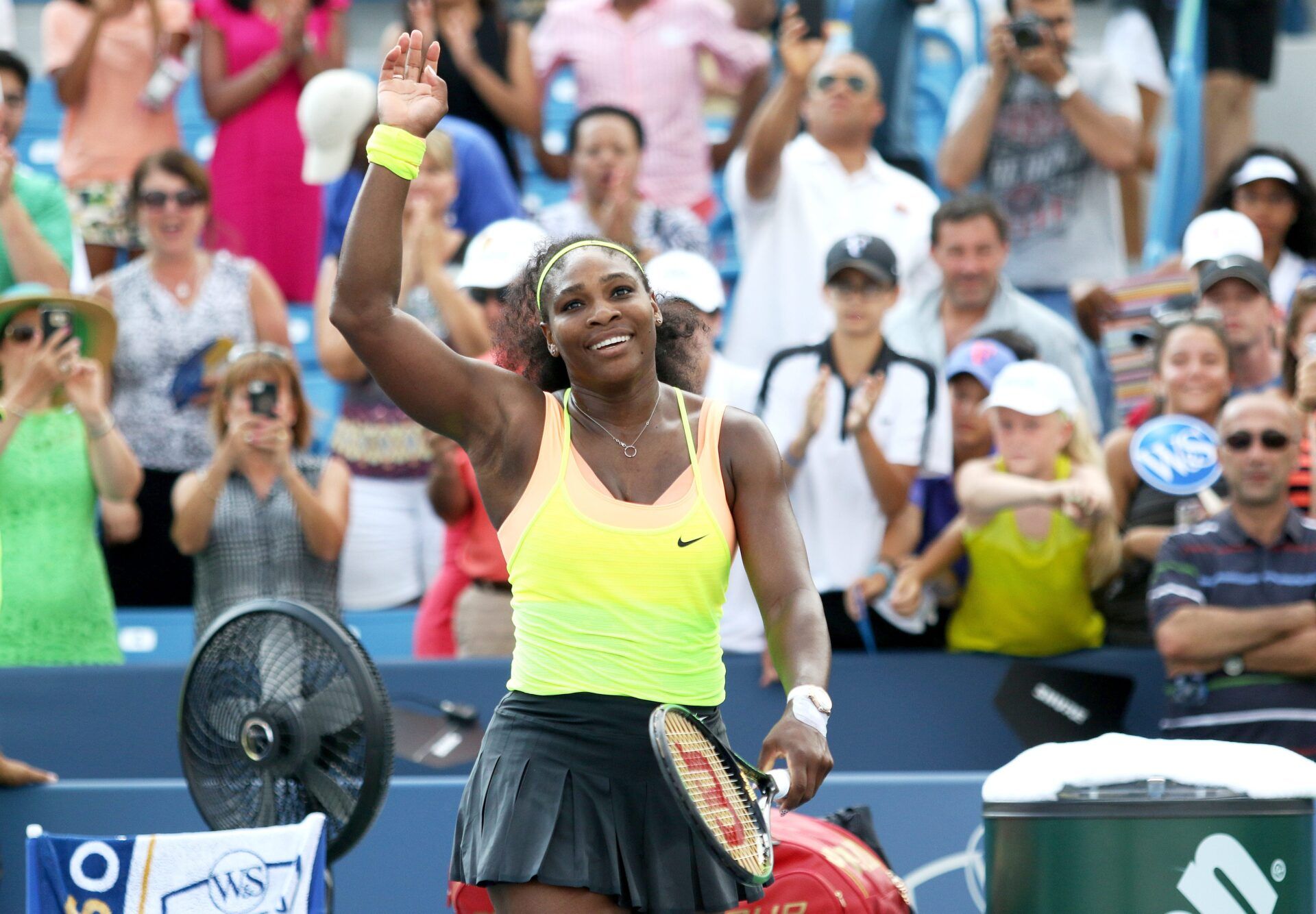 Serena Williams posed a question to Martha Stewart, focusing on a topic close to her heart: gardening.