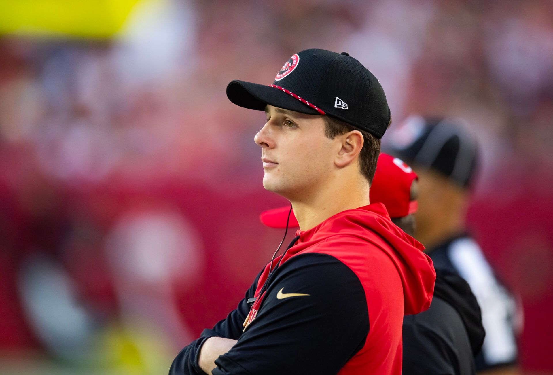San Francisco 49ers quarterback Brock Purdy against the Arizona Cardinals at State Farm Stadium.
