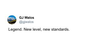 Screengrab of a user’s comment about Iga Swiatek's unusual practice partner choice via x.com