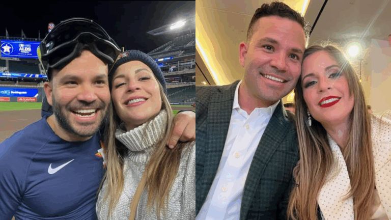 Jose Altuve's wife Nina celebrates Astros star's multi-homer night