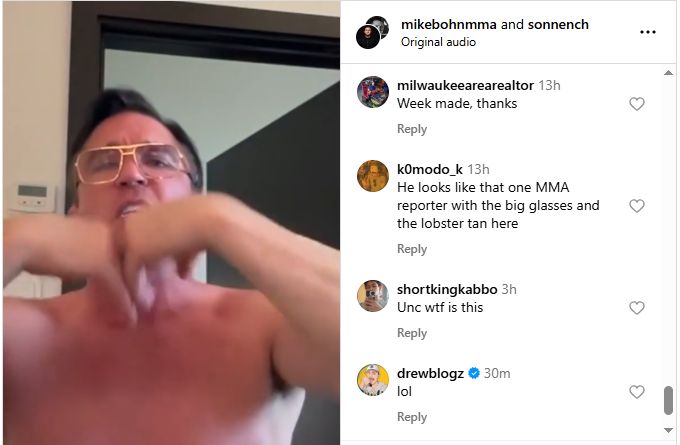 MMA fans react to Chael Sonnen's latest antics