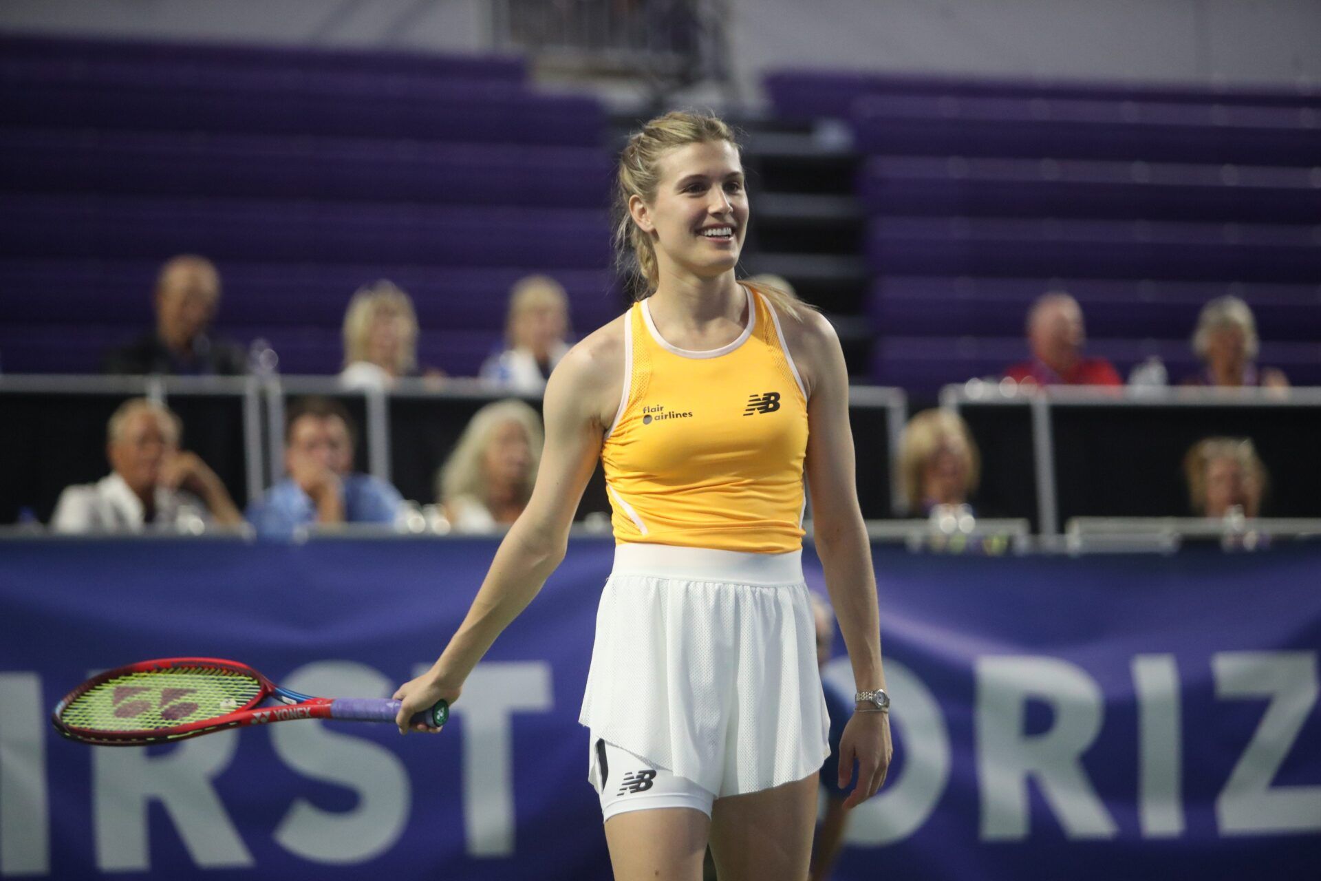 During her trip to Paris, Eugenie Bouchard treated herself to a smoothie from Oakberry, a company owned by Aryna Sabalenka’s boyfriend, Georgios Frangulis.