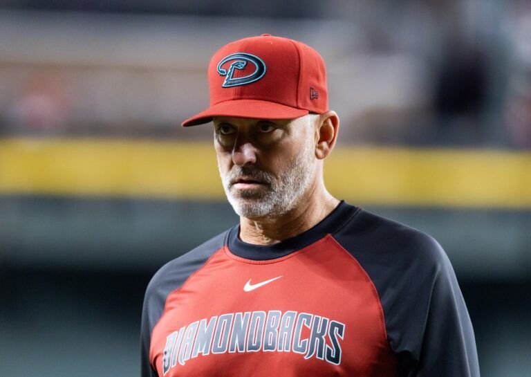 Arizona Diamondbacks manager Torey Lovullo against the Pittsburgh Pirates at Chase Field.