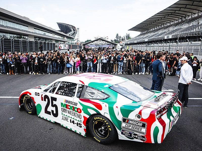 NASCAR Breaks Tradition With First-Ever Podium Celebration at Historic Mexico City Race