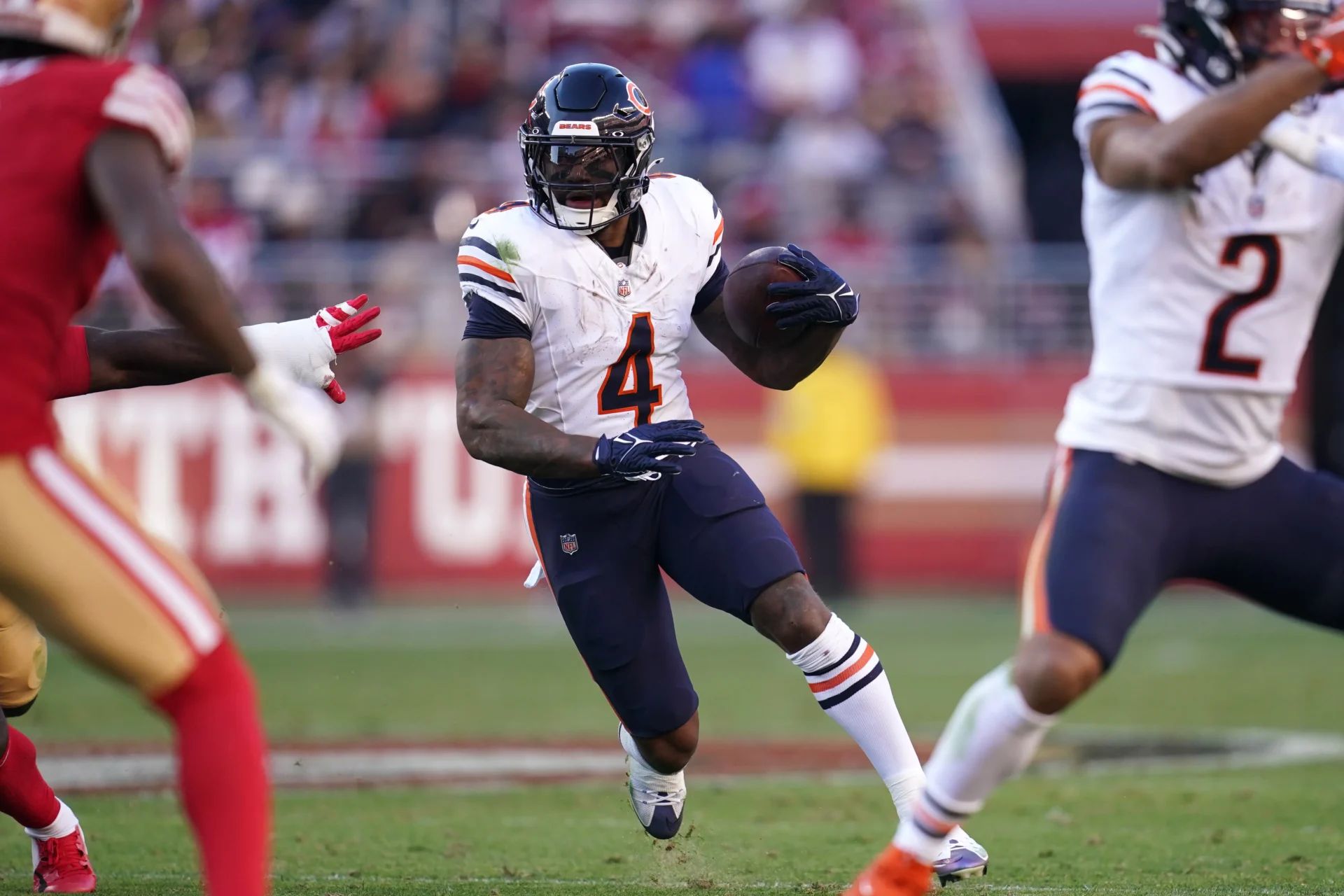 Bears Predicted To Trade for Former First-Round RB To Pair With D’Andre Swift, Giving Ben Johnson’s Offense a 'Real Boost'