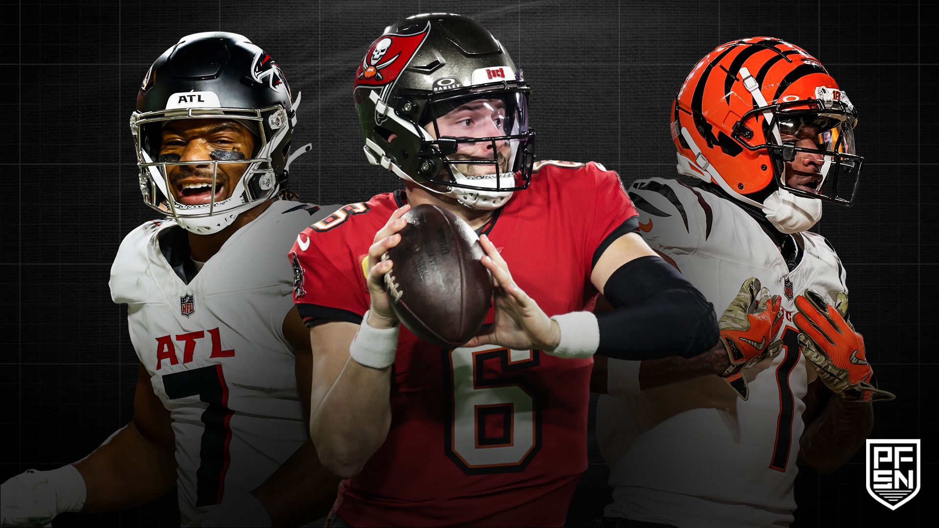 2025 Fantasy Football Superflex PPR Mock Draft From the No. 6 Spot: Baker Mayfield, Ja'Marr Chase, or Bijan Robinson in Round 1?