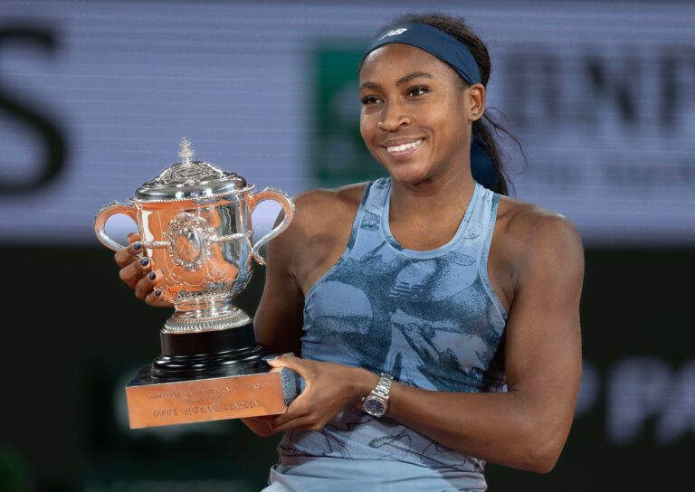 Coco Gauff received several congratulatory messages from Jalen Sera after French Open triumph.