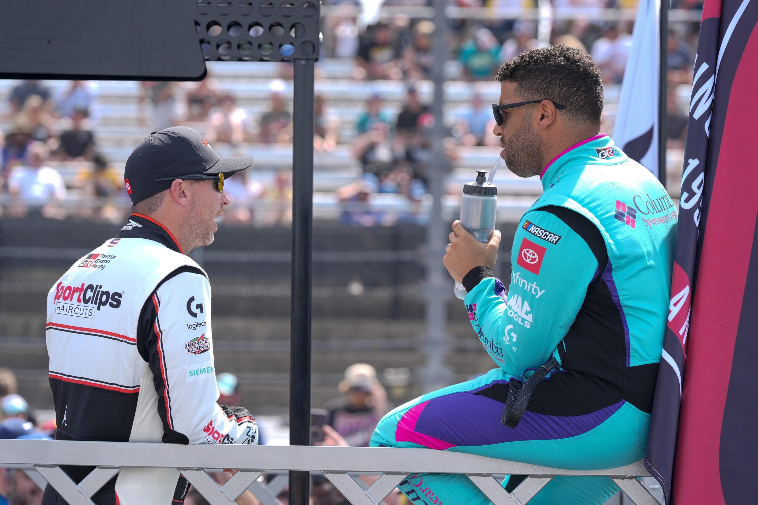 Denny Hamlin Confronts Fear of Losing Bubba Wallace & Others Amid ...