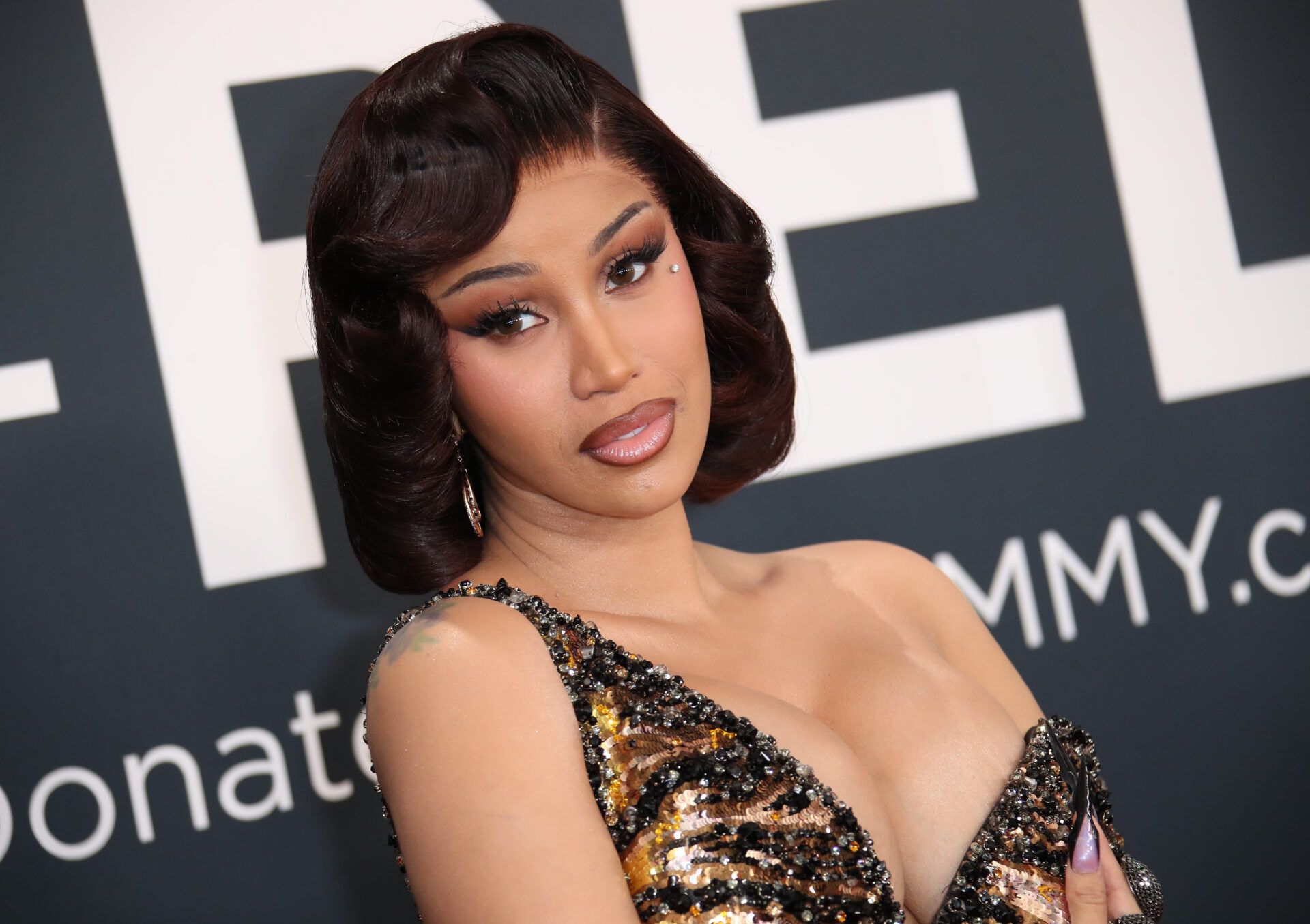 Cardi B at the 67th Annual Grammy Awards at Crypto.com Arena in Los Angeles on Sunday, Feb. 2, 2025.