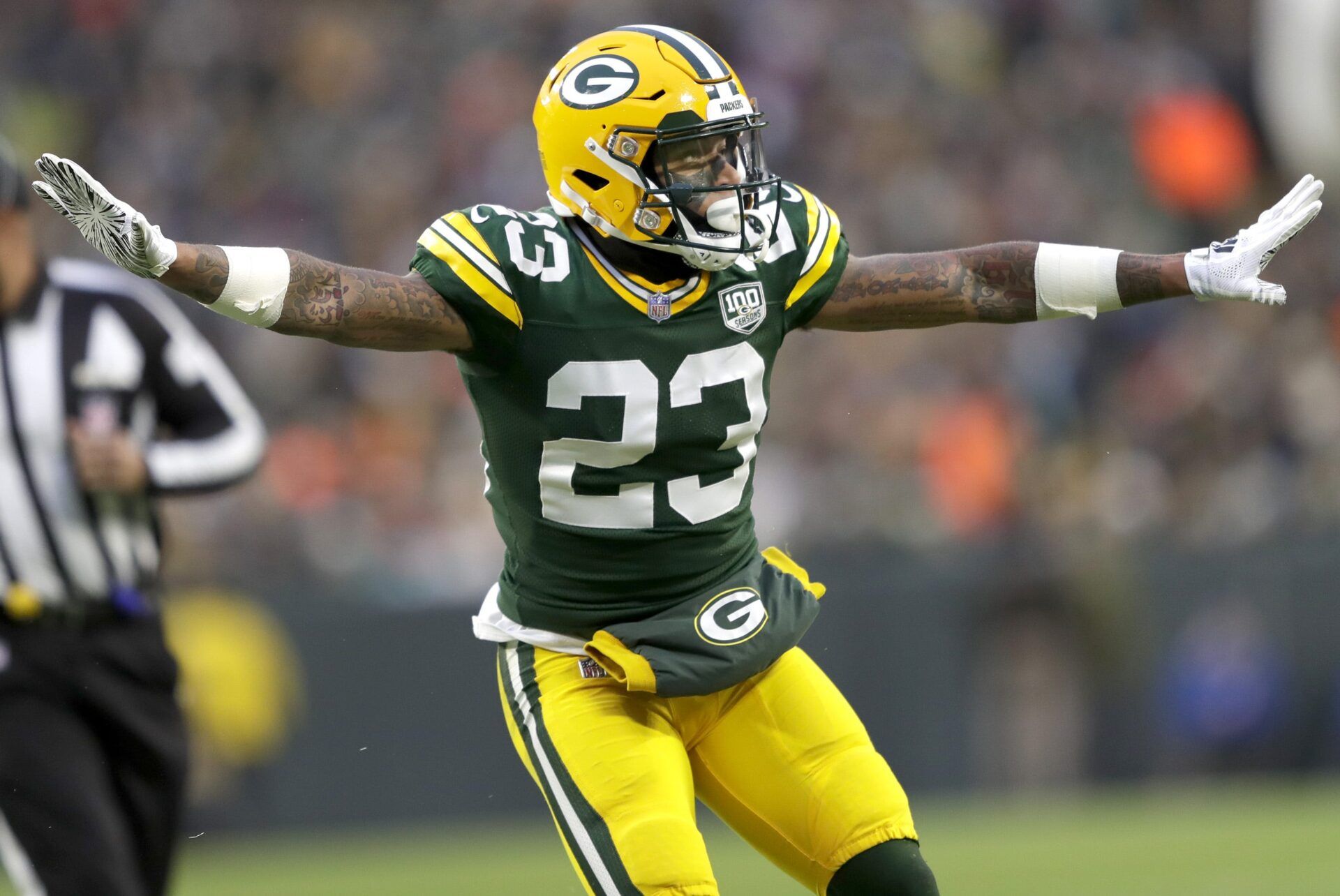Green Bay Packers cornerback Jaire Alexander against the Miami Dolphins during their football game on Sunday, November 11, 2018, at Lambeau Field in Green Bay, Wis.
Wm. Glasheen/USA TODAY NETWORK-Wisconsin.