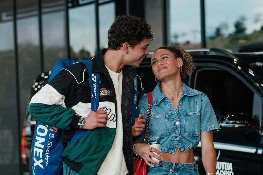 Ben Shelton and Trinity Rodman (Image source Instagram@benshelton)