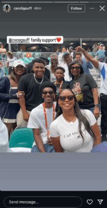 Coco Gauff and Boyfriend Jalen Sera Make Relationship Official With
