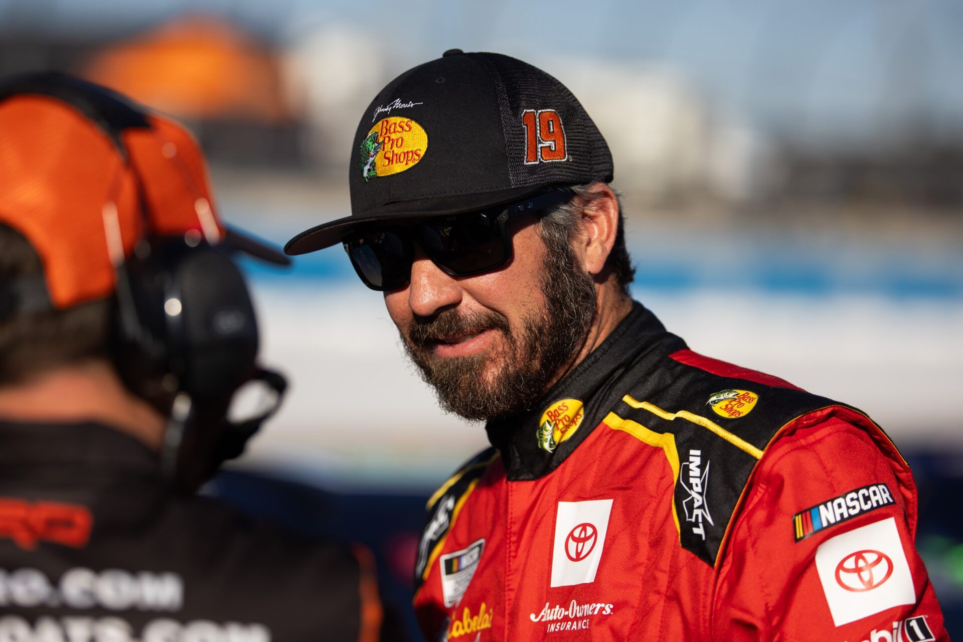NASCAR Cup Series driver Martin Truex Jr (19) during qualifying for the Championship race at Phoenix Raceway.
