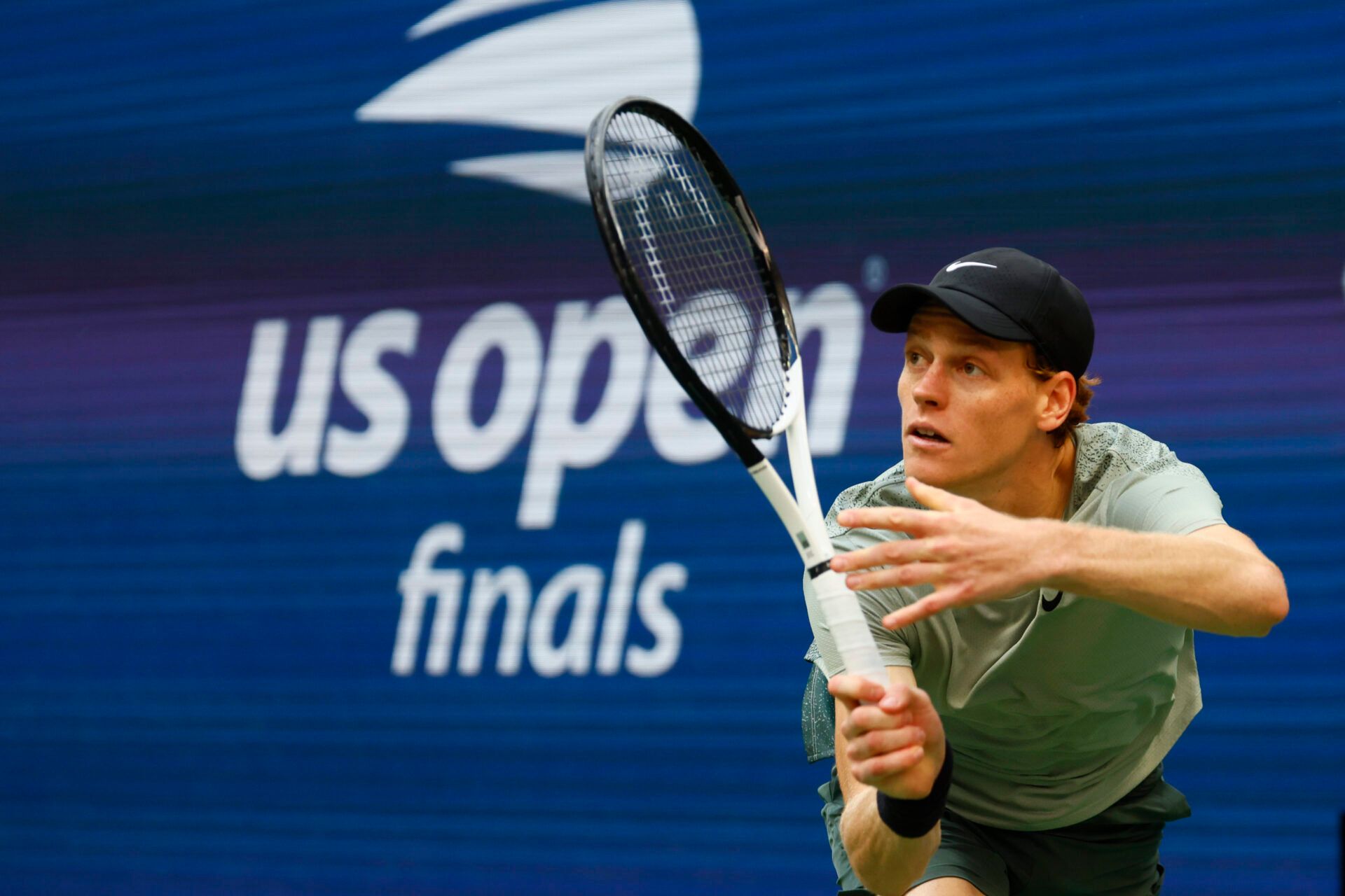 Taylor Fritz (USA) and Jannik Sinner (ITA) (not pictured) play in the men’s singles final of the 2024 U.S. Open tennis tournament at USTA Billie Jean King National Tennis Center.