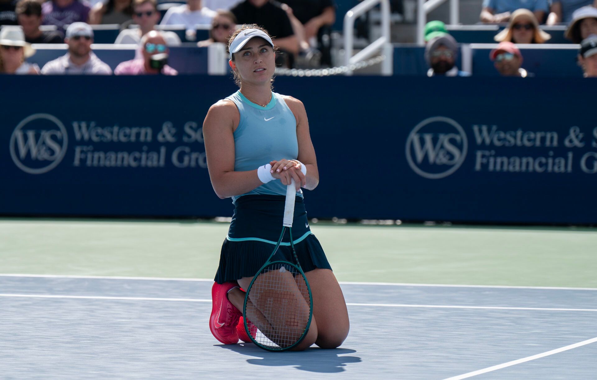 Paula Badosa vented her frustration after being forced to retire from her quarterfinal against Wang Xinyu in Berlin.