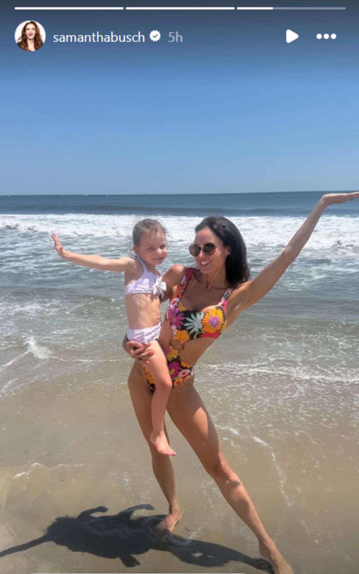 Kyle Busch’s Wife Samantha Melts Hearts With Dreamy Beach Day Pics With Daughter Kyle Busch's wife, Samantha, shares dreamy beach day pics with her daughter Lennix.