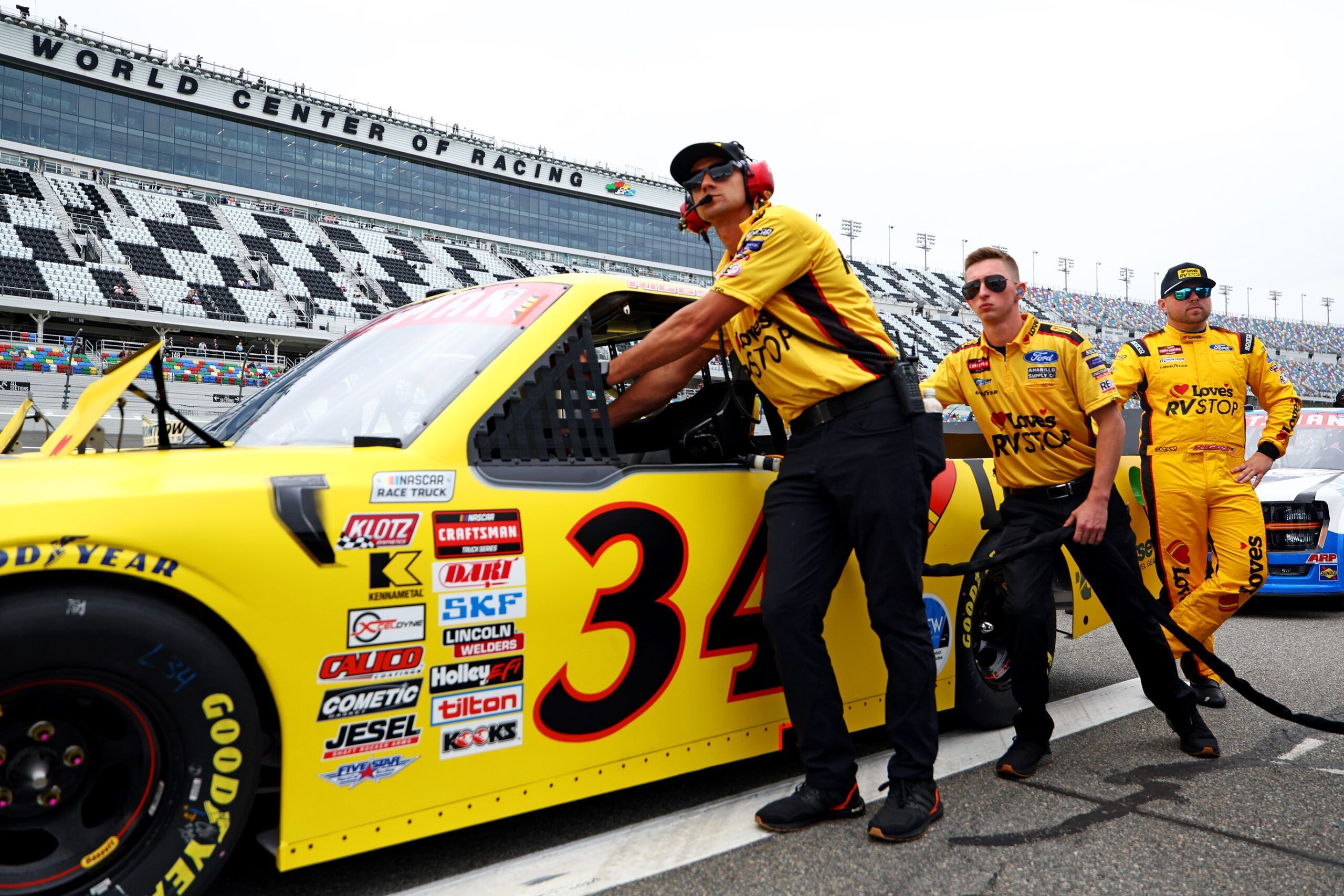Legendary NASCAR Cup Crew Chief Tips Hat to Layne Riggs After Brilliant ...