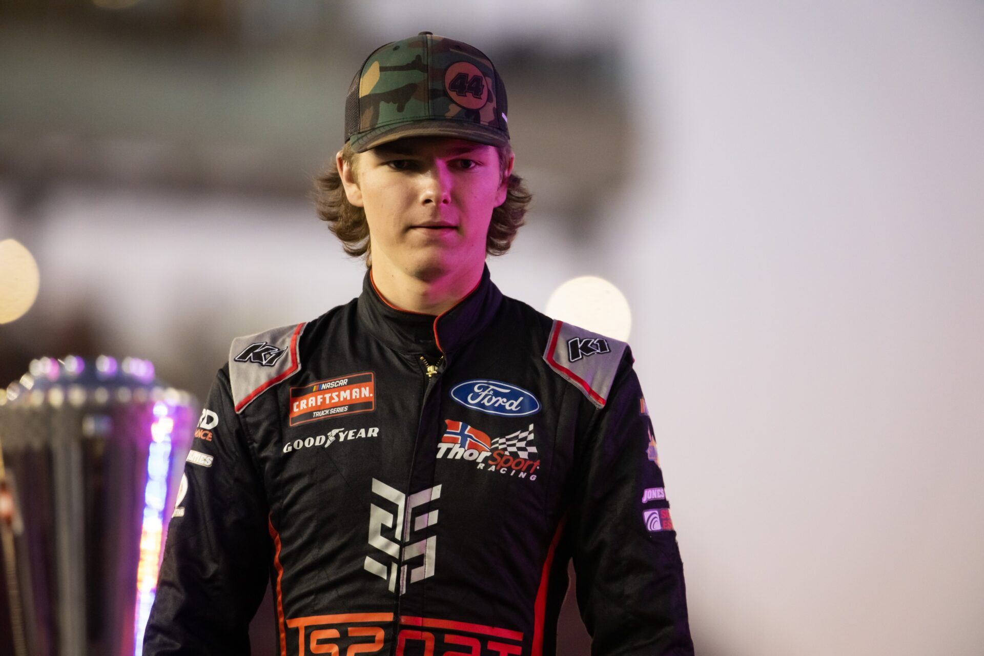 NASCAR Truck Series driver Conner Jones (66) during the NASCAR Truck Series championship race at Phoenix Raceway.