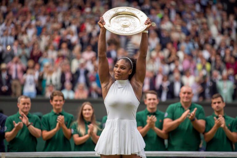 Only four women have won the singles title at Wimbledon five or more times.