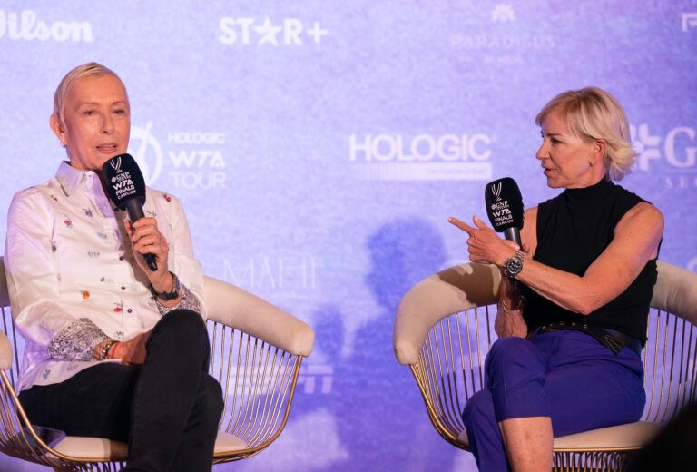 Chris Evert was far from pleased when a shot from her was called out on match point.