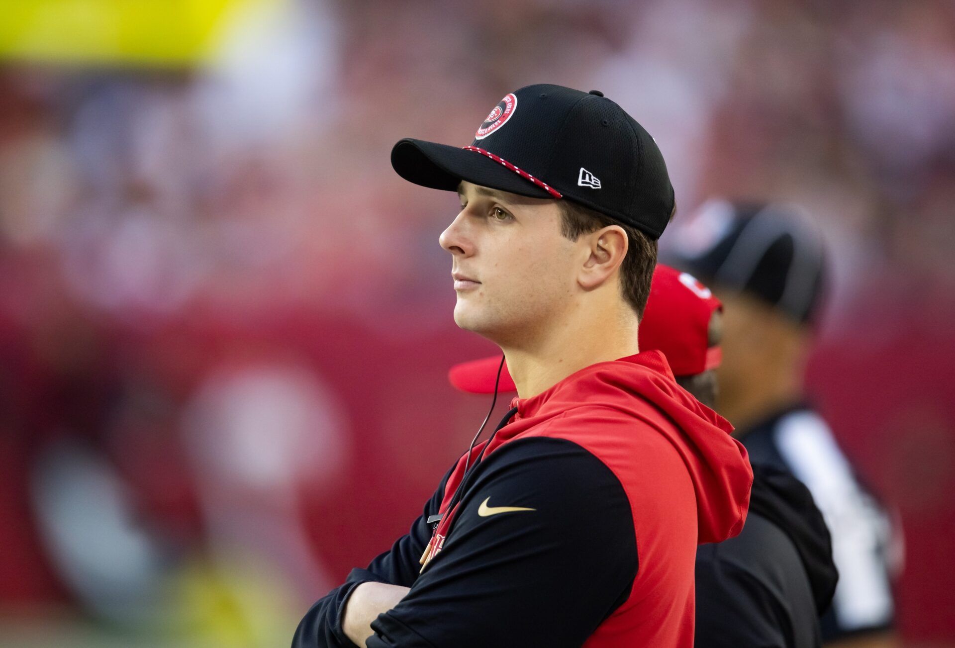 San Francisco 49ers quarterback Brock Purdy against the Arizona Cardinals at State Farm Stadium.