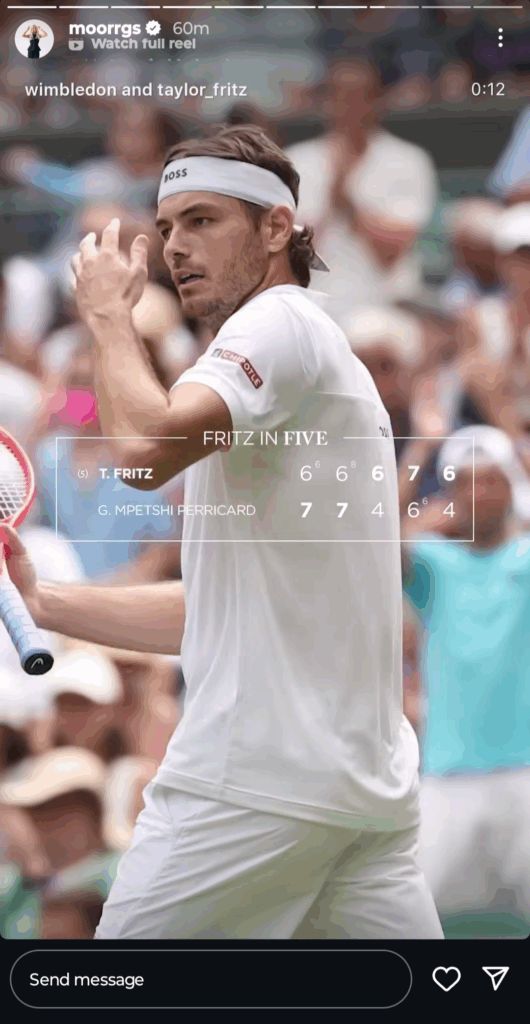 A reel by @wimbledon