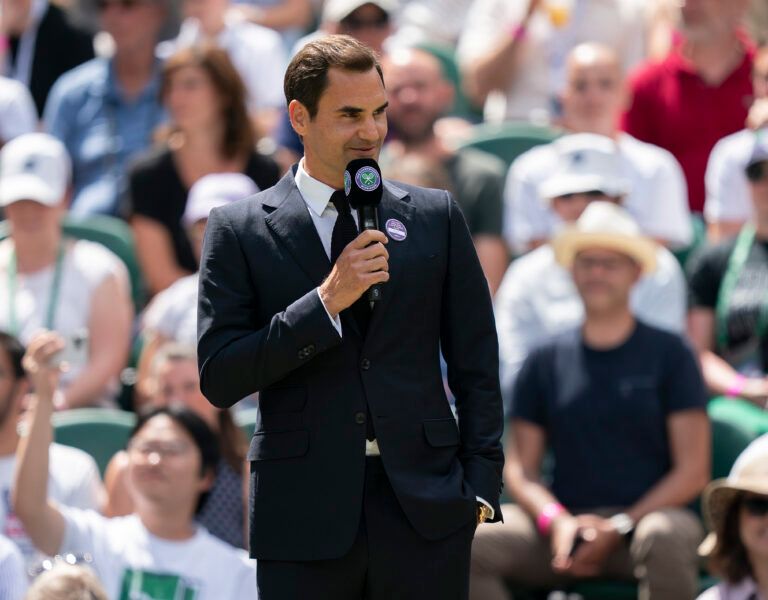 Roger Federer edged out Pete Sampras in their only professional tennis encounter at Wimbledon 2001.