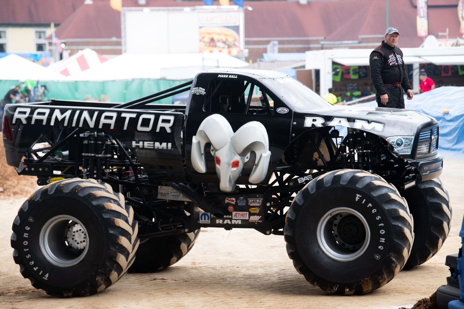 Mark Hall drives his 2019 Ram named 