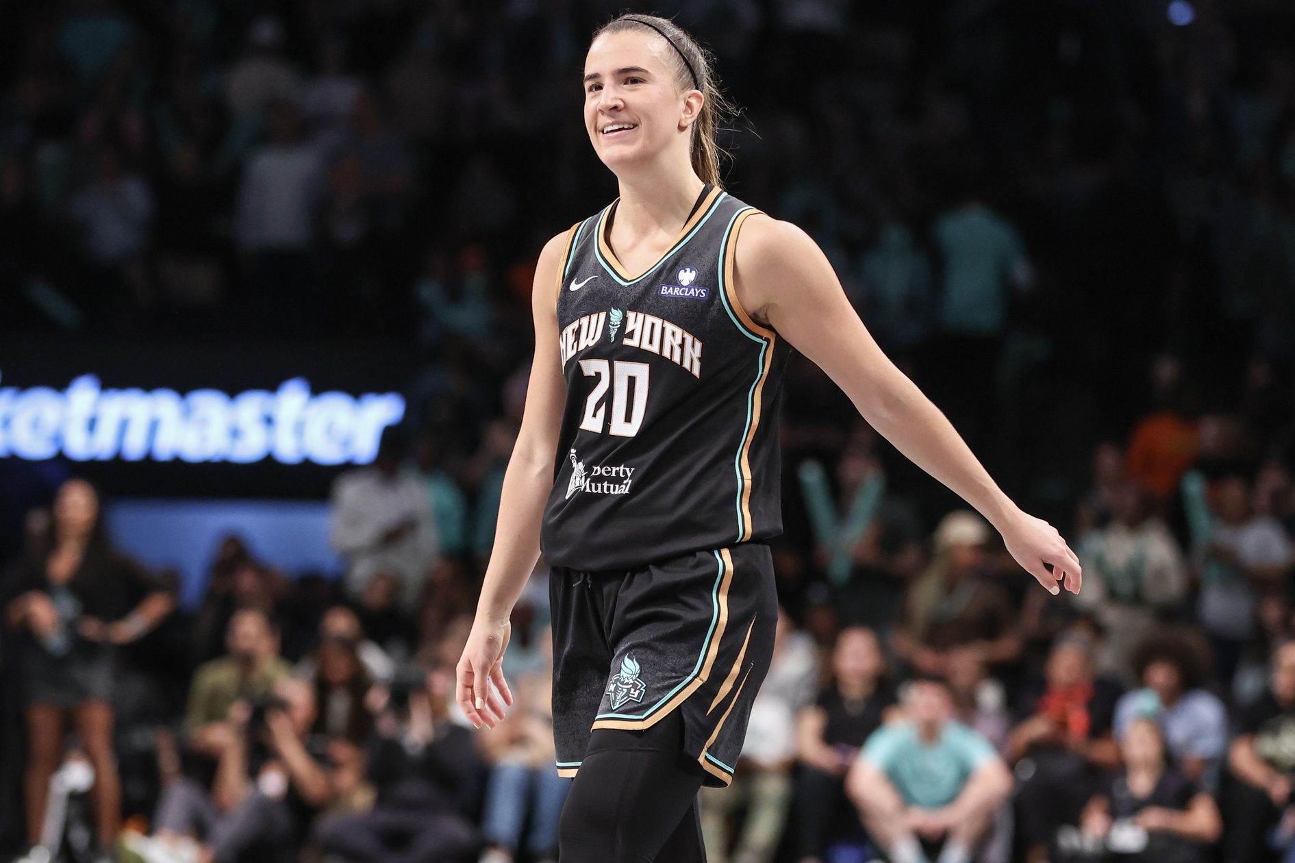 Is Sabrina Ionescu Playing Today? Latest on WNBA Star's Status Update Ahead of Liberty-Storm Clash. IMAGN