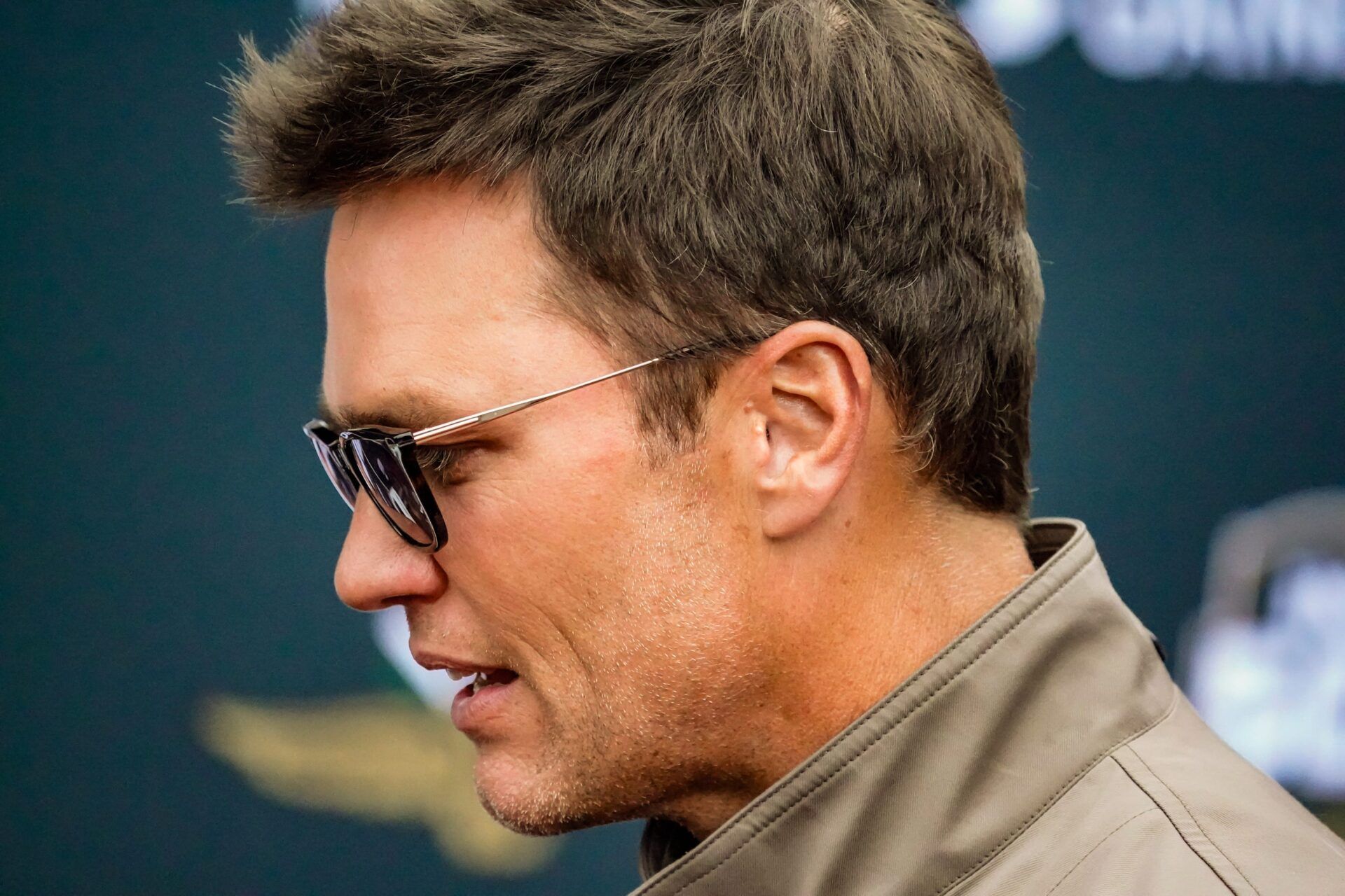 Tom Brady walks the red carpet on Sunday, May 25, 2025, ahead of the 109th running of the Indianapolis 500 at Indianapolis Motor Speedway.
